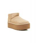 Ботинки зимние UGG W Classic Ultra Mini, бежевый - фото