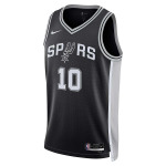 Джерси NBA San Antonio Spurs Dri-Fit Icon Swingman Джереми Сочана Nike, цвет Schwarz/Mehrfarbig - фото