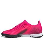 Кроссовки x ghosted.3 tf Adidas, красный - фото