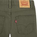 Узкие тканые брюки Levi's Boys 511, Olive Night - фото 3