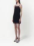 Simkhai платье мини Marlie с квадратным вырезом, черный - фото 3
