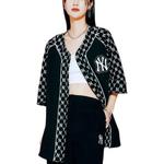 Бейсбольная куртка Old Flower женская черный Mlb - фото 5