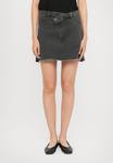 Юбка DESIGNERS REMIX MILES MINI, Black Washed Denim/Black Denim - фото