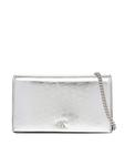 Сумка Ck Metallic Wallet On Chain LV04F3320G Calvin Klein, серебряный - фото