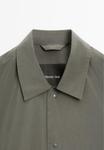 Куртка Massimo Dutti REGULAR TECHNICAL, Grey - фото 9