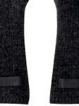 Перчатки с ребристым логотипом JACQUEMUS, черный - фото 3