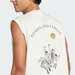 Спортивный топ мужской Adidas, белый - фото 6