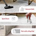 Ковер nuLOOM, 244 x 305 см, Rosanne Transitional Striped, Grey - фото 2