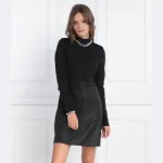 Миланское платье с покрытием Calvin Klein, черный - фото 2