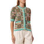 GUCCI Топ женский зеленый - фото 5