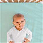 Простыни для кроватки кактусов The Peanutshell, 4 упаковки, зеленый - фото 9