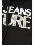 Versace Jeans Couture хлопковая толстовка с логотипом, черный - фото 5