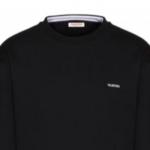 Свитшот Garavani с принтом логотипа Valentino, черный - фото 7