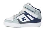 Кроссовки DC Kids Pure High-Top Ev, Grey/Blue/WhiteSee Less - фото 4