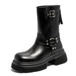 Ботинки Martin Boot женские Momgog, коричневый - фото 4