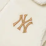 Короткое пальто женское белое MLB - фото 5