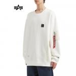 Свитшот мужской Alpha Industries, серый - фото 6