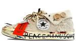 Chuck Taylor All Star Canvas Shoes Unisex High-top Beige/Black Converse - фото