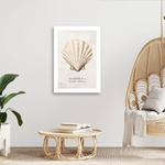 Картина арт-принт KUNSTLOFT Seashell #1, бежевый - фото 2