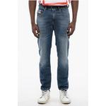 Синие хлопковые джинсы Деним Diesel, Blue - фото