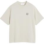Футболка Maison Kitsuné Bold Fox Head Patch Maison Kitsune, Truffle - фото