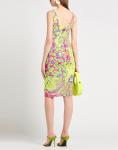 Платье миди Versace Jeans Couture, салатовый - фото 3