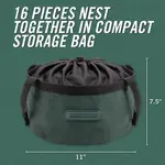 Комплект посуды ComplEAT из 16 предметов Gerber, Assorted - фото 12