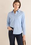 Блуза Cecil Button-down blouse, Blau/Light Blue - фото