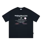 Футболка унисекс WAITINGWAVE, белый - фото 10