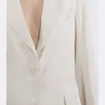 Блейзер стандартного кроя Liu Jo, бежевый - фото 4