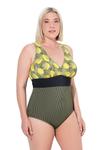 Купальный бралетт Ulla Popken, Light green - фото 2