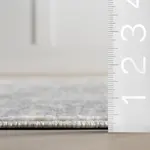 Ковер Nera Vintage Medallion nuLOOM, 122x183 см, серый - фото 3