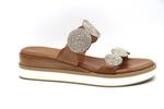 Women's Amanda 349 Wedge Sandal In Nude Exe, Nude - фото