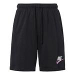 Шорты клубные шорты из французского трикотажа Nike, черный - фото