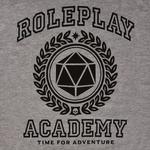 Футболка Roleplay Academy серая - фото 2