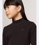 Блуза Slim fit Tommy Hilfiger, черный - фото 4