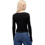 Топ женский GAP, черный - фото 6