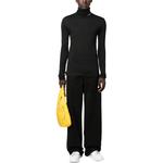 Roll Neck Straight Hem Jumper JIL SANDER, черный - фото 4