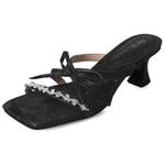 Шлепанцы женские Yeezyy Reezy, серебряный - фото