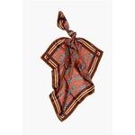 Шелковый платок с цветочным узором «пейсли» Dsquared2, Bicolor - фото