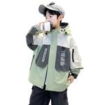 Куртка с капюшоном Grade School EASTERN CAMEL, бежевый зеленый - фото