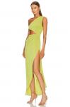 Платье Michael Costello x REVOLVE Annabelle Gown, цвет Chartreuse - фото 3