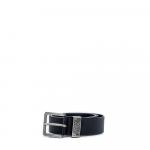 Черный кожаный ремень Armani Exchange - фото