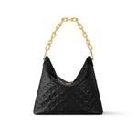 Сумка-хобо Louis Vuitton, черный - фото