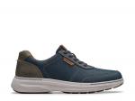 Кроссовки Clarks Craftwell Sneaker, Navy Leather - фото 2