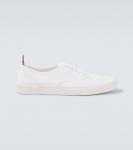 Наследие Канвас Сникерс Thom Browne, White - фото