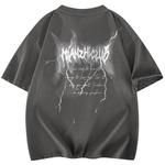 Футболка унисекс Cotton, красный/черный - фото 18