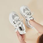 Кроссовки JEEP SPIRIT Chunky Sneakers Women's Low-top, черный/бежевый - фото 15