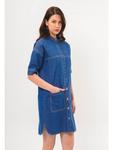 Платье до колена Freshlions, темно-синий - фото 4