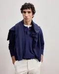 МУЖСКОЙ ПОЛО СВИТЕР Dustin, темно-синий - фото